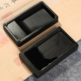 Rectangular inkstone, natural stone, for calligraphy