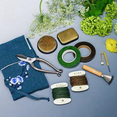 Florist set, daily floral arrangement,Flower arrangement tool kit for beginners, Jianshan, flower arranger, flower scissors, professional flower shop florist