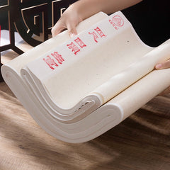Xuan Paper - Cooked,Semi-cooked rice paper for calligraphy practice, Chinese painting, landscape painting, and fine brushwork