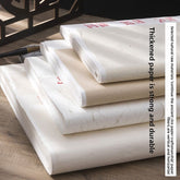 Xuan Paper - Raw,Semi-cooked rice paper for calligraphy practice, Chinese painting, landscape painting, and fine brushwork