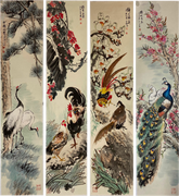 Chinese painting-"Spring, Summer, Autumn and Winter"