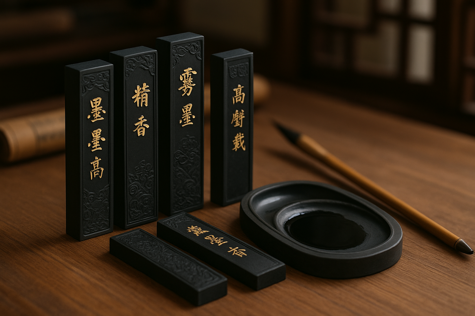 Traditional Chinese Ink Sticks