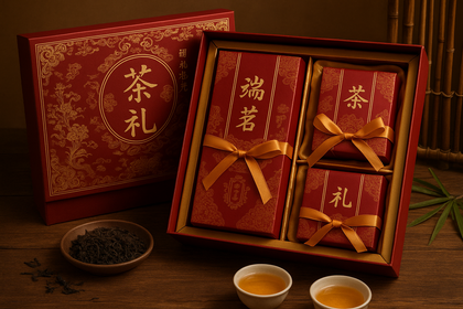 Chinese tea gift box