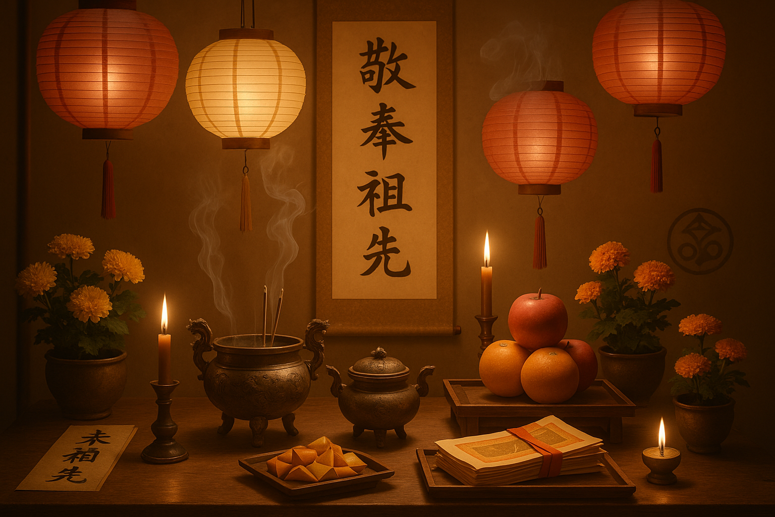 Ghost Festival Decorations