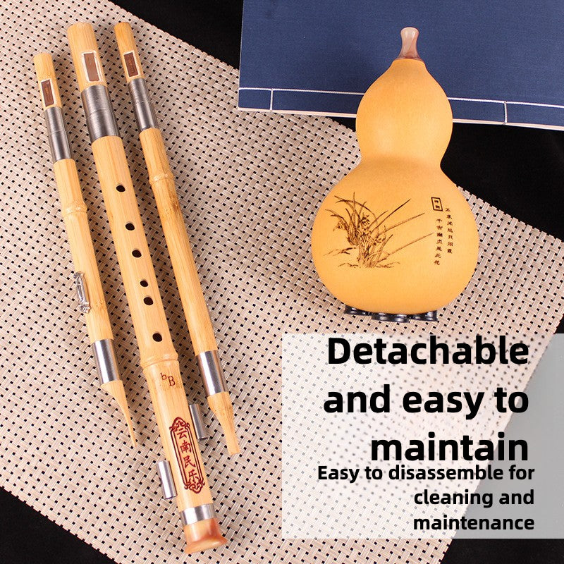 Golden Bamboo Hulusi