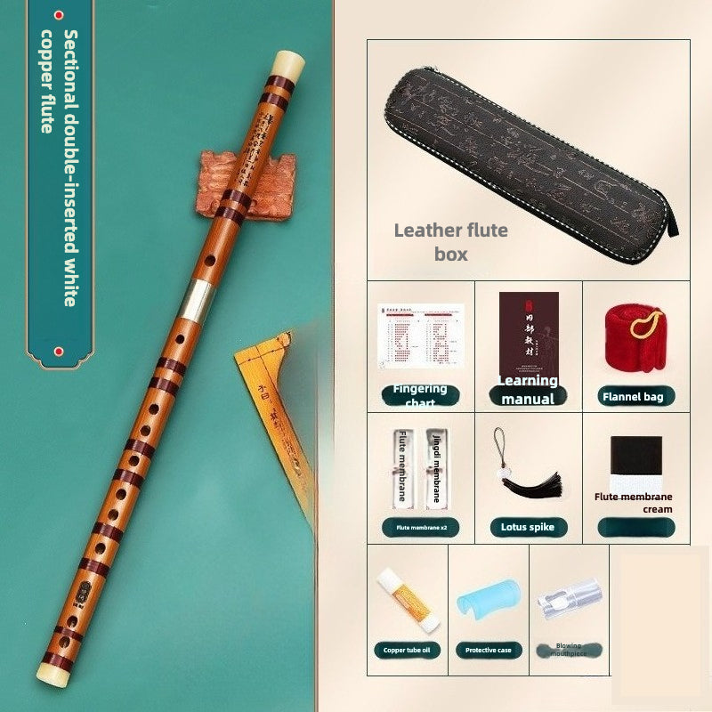 Professional bamboo flute in C major, Chinese style