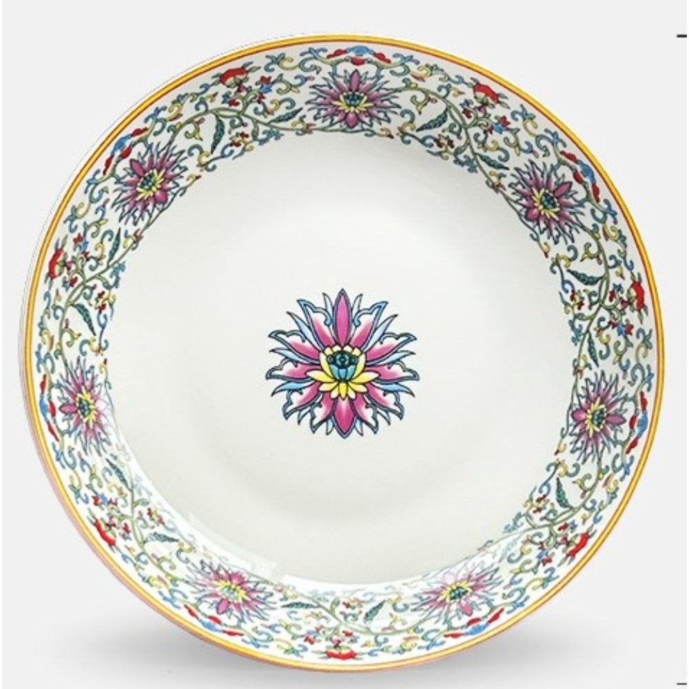 8-inch Chinese style plate