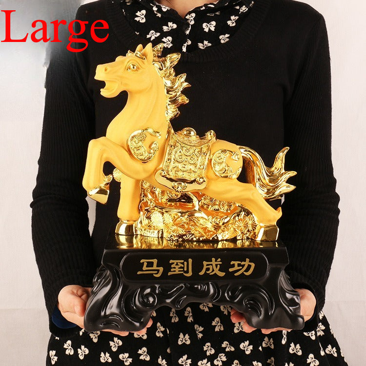 Horse Chinese zodiac gifts,complete set of twelve zodiac animals, home decorations, office decorations