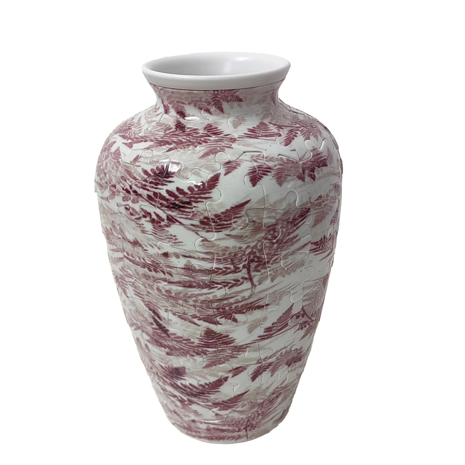 3D puzzle vase, home decoration, blue and white porcelain, vase, living room desk flower arrangement