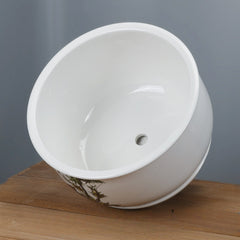 Ceramic flower pots,Green Bamboo large extra large, and jumbo