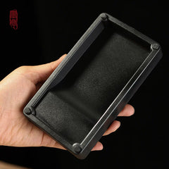 Rectangular inkstone, natural stone, for calligraphy