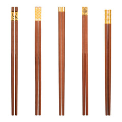 Solid red sandalwood chopsticks, Chinese style home use, natural no paint or wax, national trend style, one chopstick per person for dining