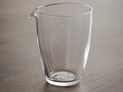 Glass fairness cup-flat light,High borosilicate glass fairness cup, thickened glass fair cup, tea dispenser, Kung Fu tea set