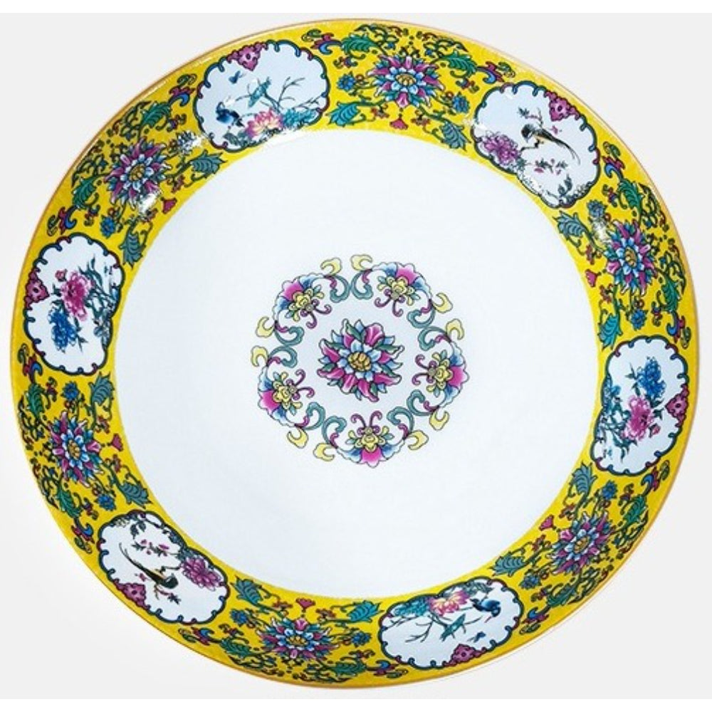 8-inch Chinese style plate