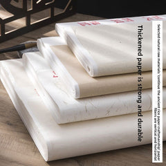 Xuan Paper - Raw，Semi-cooked rice paper for calligraphy practice, Chinese painting, landscape painting, and fine brushwork