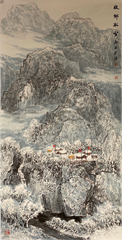 Chinese painting-"Hometown Sunshine"