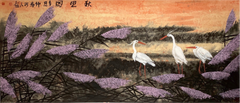 Chinese painting- "Akita Picture"