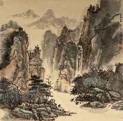 Chinese painting-"Summer Solstice"