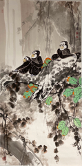 Chinese painting-"Ape"