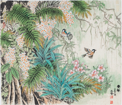 Chinese painting- "Spring Flowers"