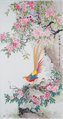 Chinese painting-"Bright Future"