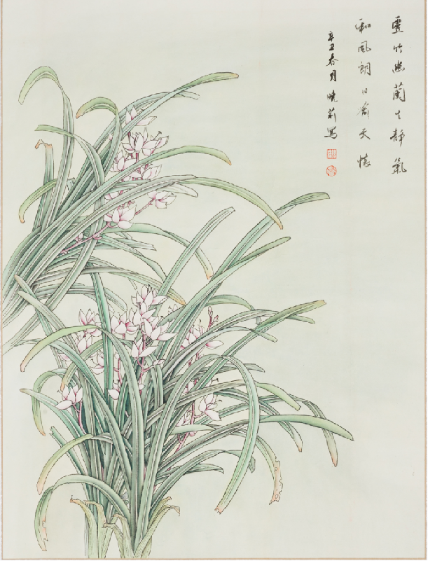 Chinese painting-"Orchid"