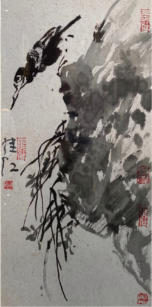 Chinese painting-"The Orchid"