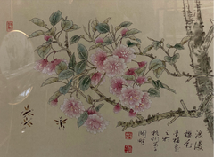 Chinese painting-"Romantic Cherry Blossoms"