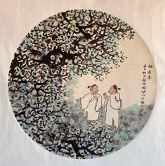 Chinese painting-"On Taoism"