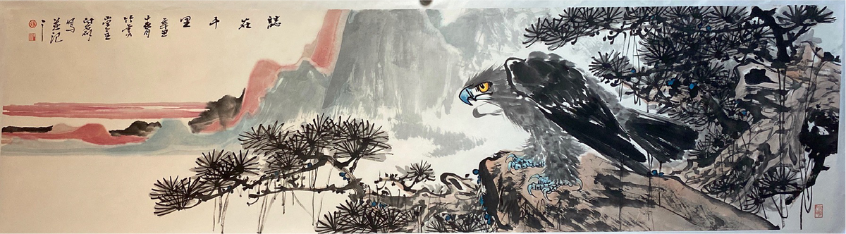 Chinese painting-"Ambition in a Thousand Miles"