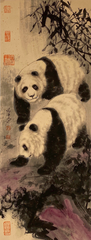 Chinese painting-"Panda"