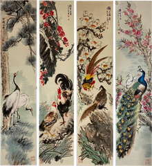 Chinese painting-"Spring, Summer, Autumn and Winter"