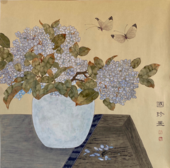 Chinese painting-"Bonsai"